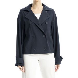 Max Studio Womens Double Breasted Short Jacket